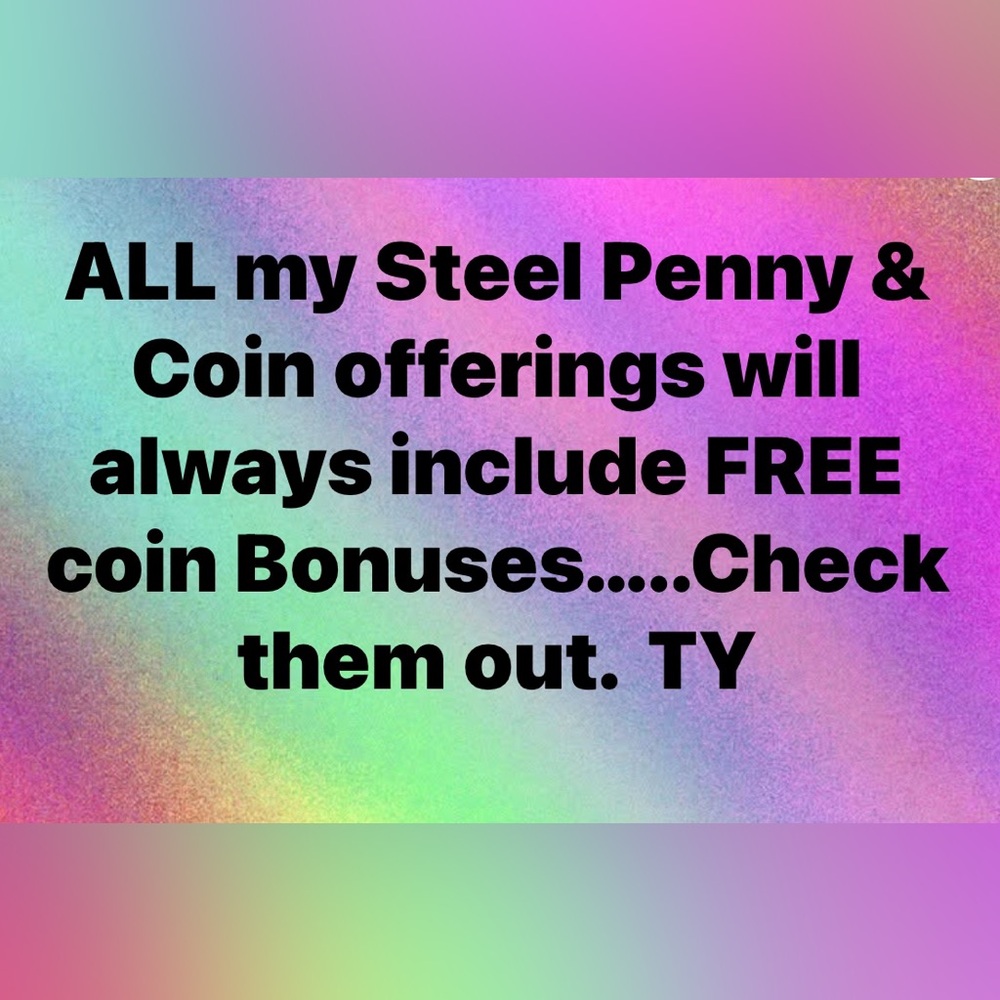 🔴 Vintage Coins & FREE Bonuses - Check each of them out as no two are the same.